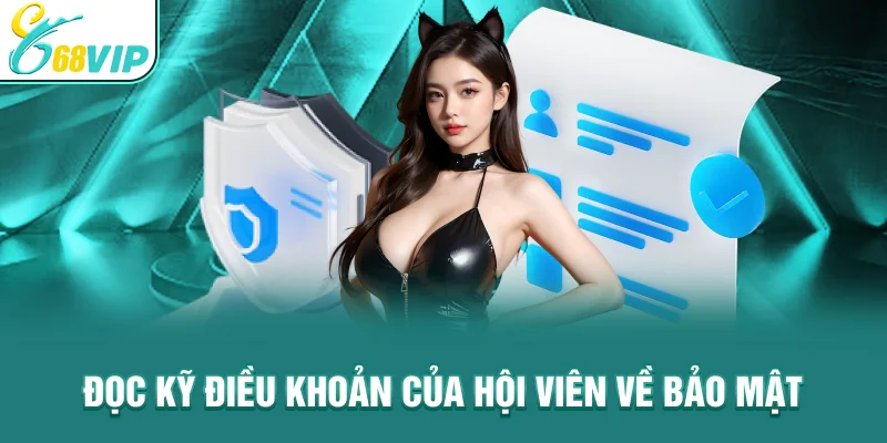 Đọc kỹ điều khoản của hội viên về bảo mật