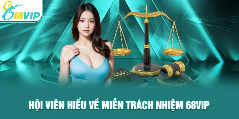 Hội viên hiểu về miễn trách nhiệm 68VIP