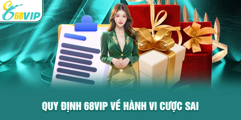 Quy định 68VIP về hành vi cược sai